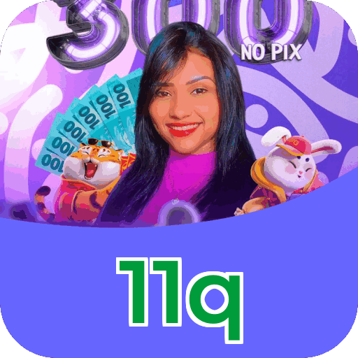 Interface do aplicativo 11q mostrando jogos disponíveis no iOS e Android